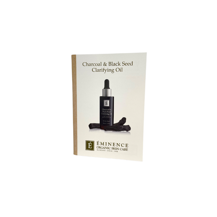 Charcoal & Black Seed Clarifying Oil Card Sample