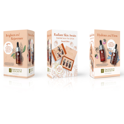 Table Card - Essential Serum Trio Gift Set