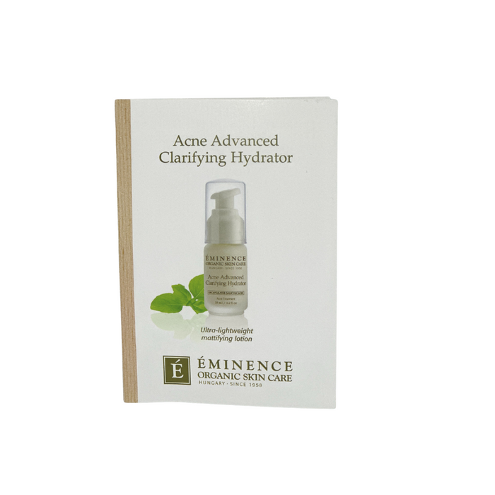 Acne Advanced Clarifying Hydrator Card Sample