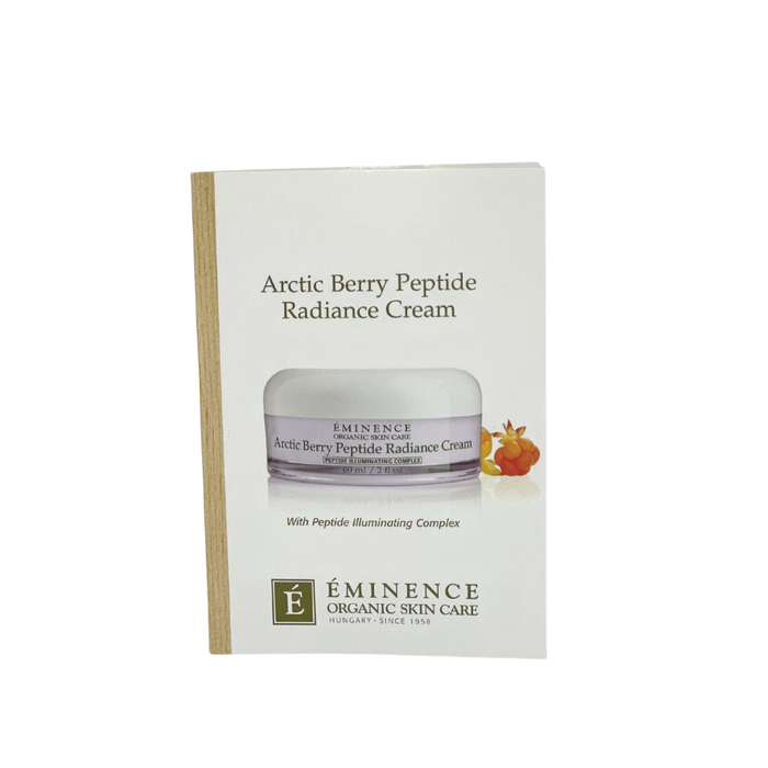 Arctic Berry Peptide Radiance Cream Card Sample