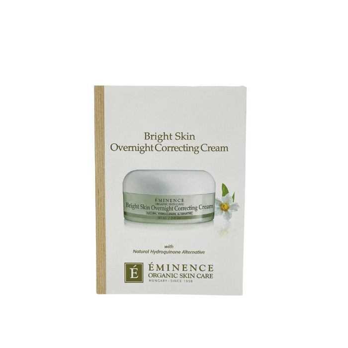 Bright Skin Overnight Correcting Cream Card Sample