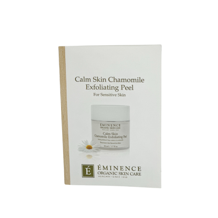 Calm Skin Chamomile Exfoliating Peel Card Sample