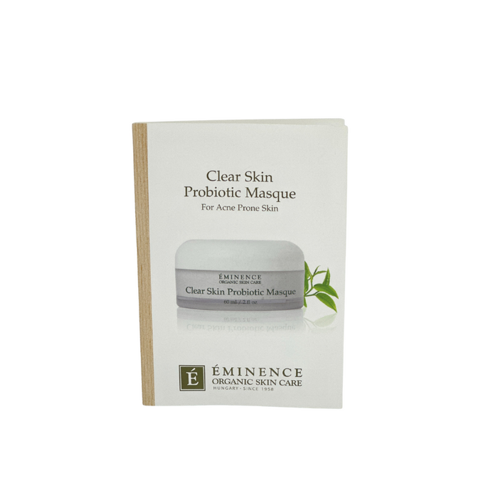 Clear Skin Probiotic Masque Card Sample