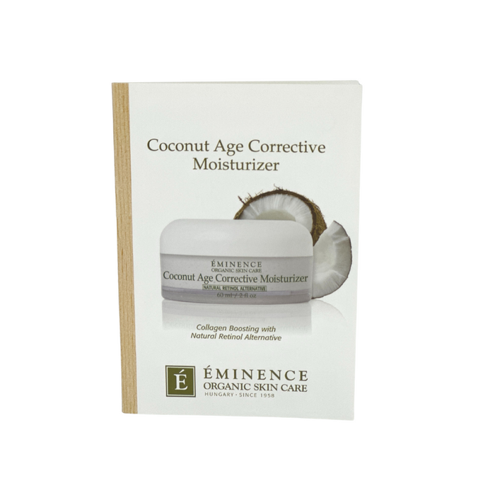 Coconut Moisturizer Card Sample