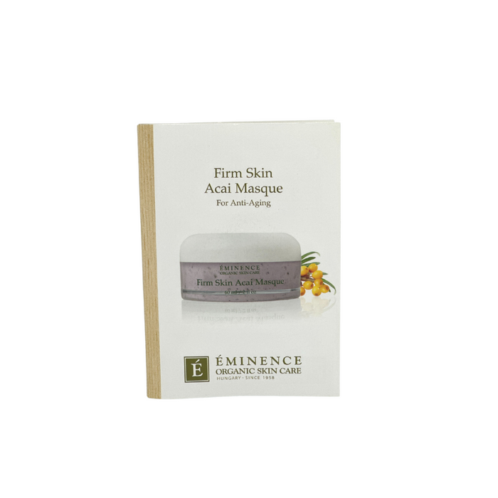 Firm Skin Acai Masque Card Sample
