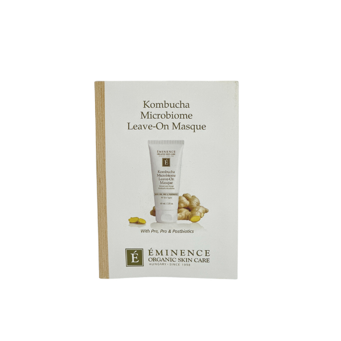 Kombucha Microbiome Leave-On Masque Card Sample