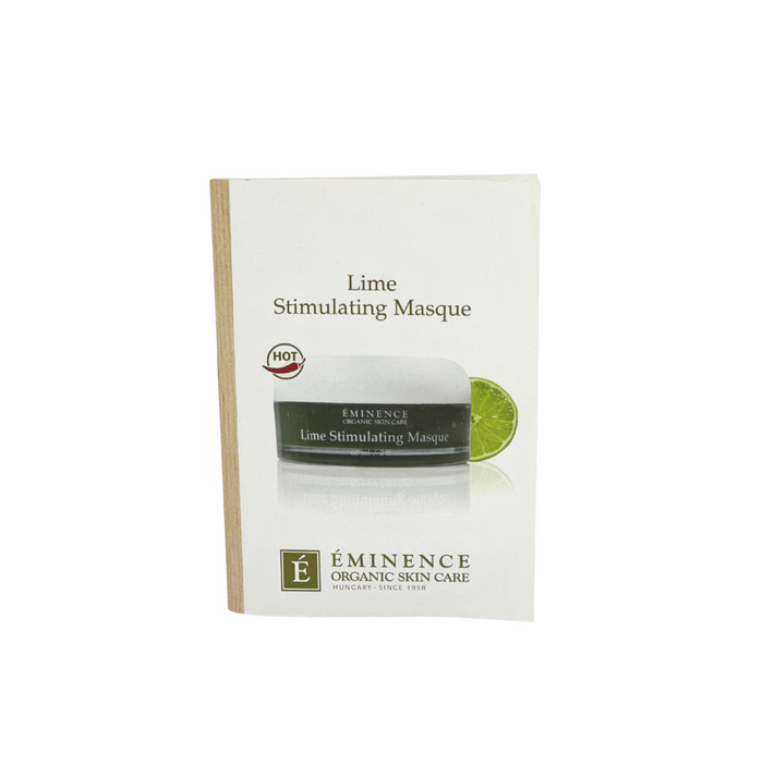Lime Stimulating Treatment Masque Card Sample