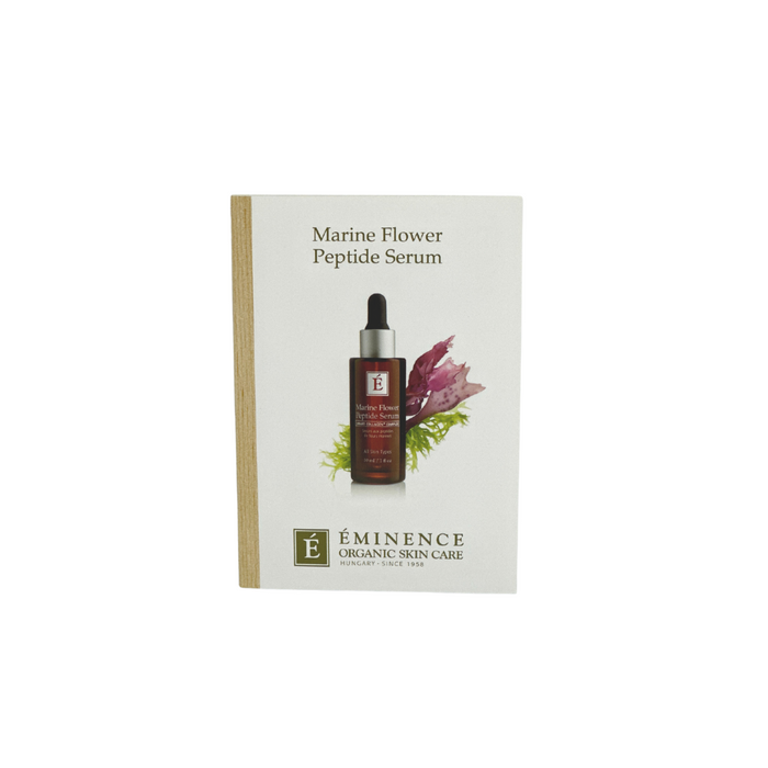 Marine Flower Peptide Serum Card Sample