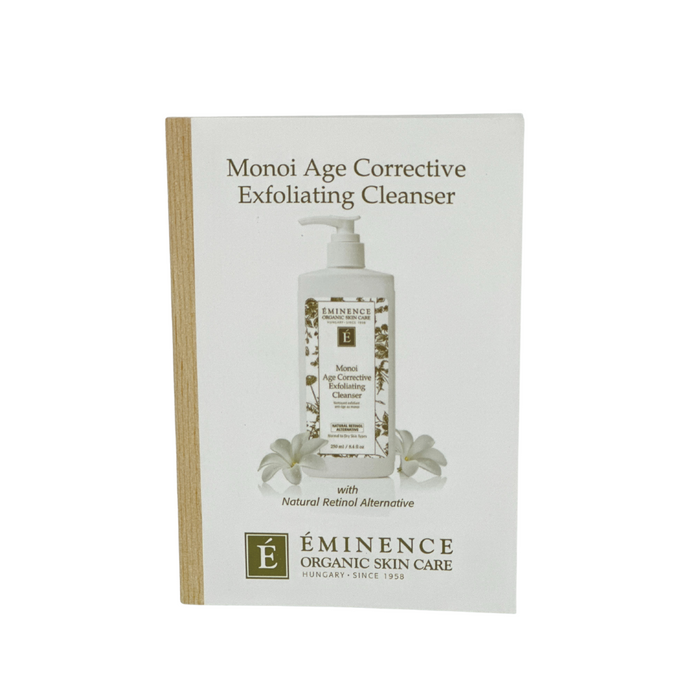 Monoi Age Corrective Exfoliating Cleanser Card Sample