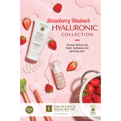 Poster — Strawberry Rhubarb Hyaluronic Collectie