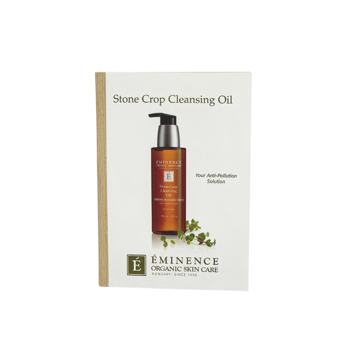 Stone Crop Cleansing Oil Card Sample