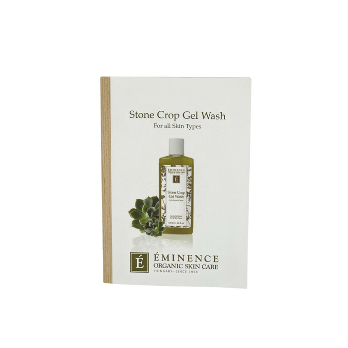 Stone Crop Gel Wash Card Sample
