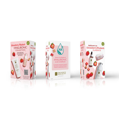Table Card — Strawberry Rhubarb Hyaluronic Collectie