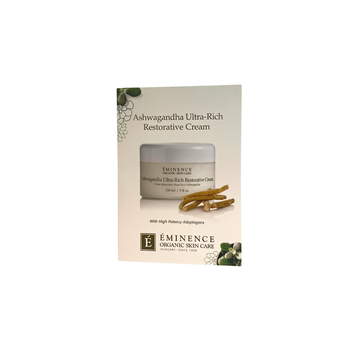 Ashwagandha Ultra-Rich Restorative Cream Card Sample