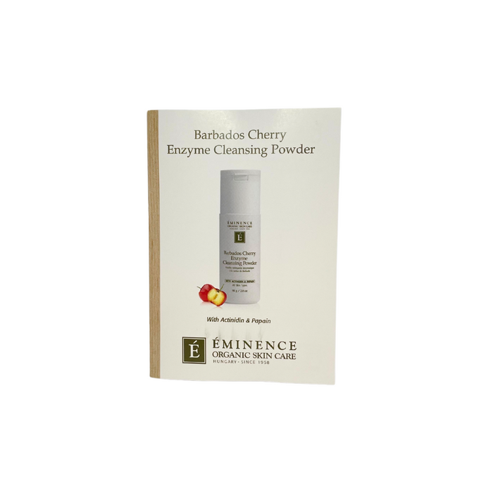 Barbados Cherry Enzyme Cleansing Powder Card Sample