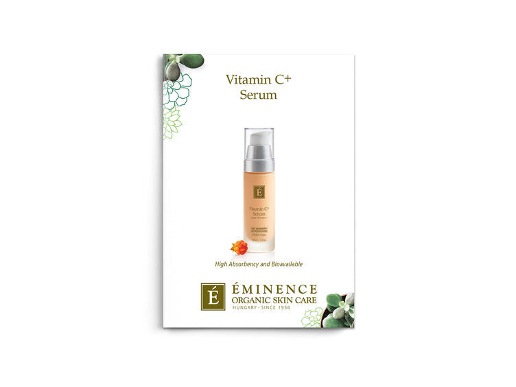 Vitamin C⁺ Serum Card Sample