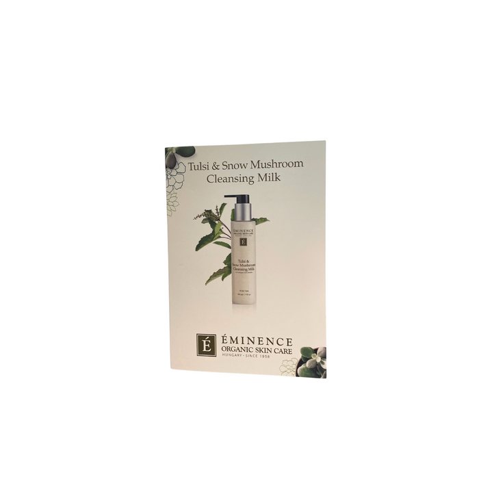 Tulsi & Snow Mushroom Cleansing Milk Card Sample