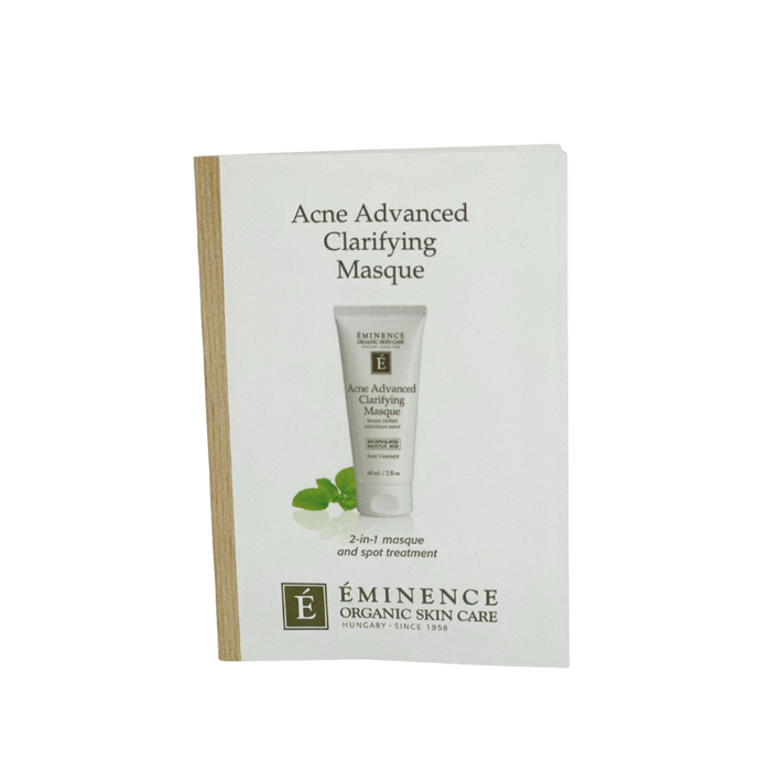 Acne Advanced Clarifying Masque Card Sample