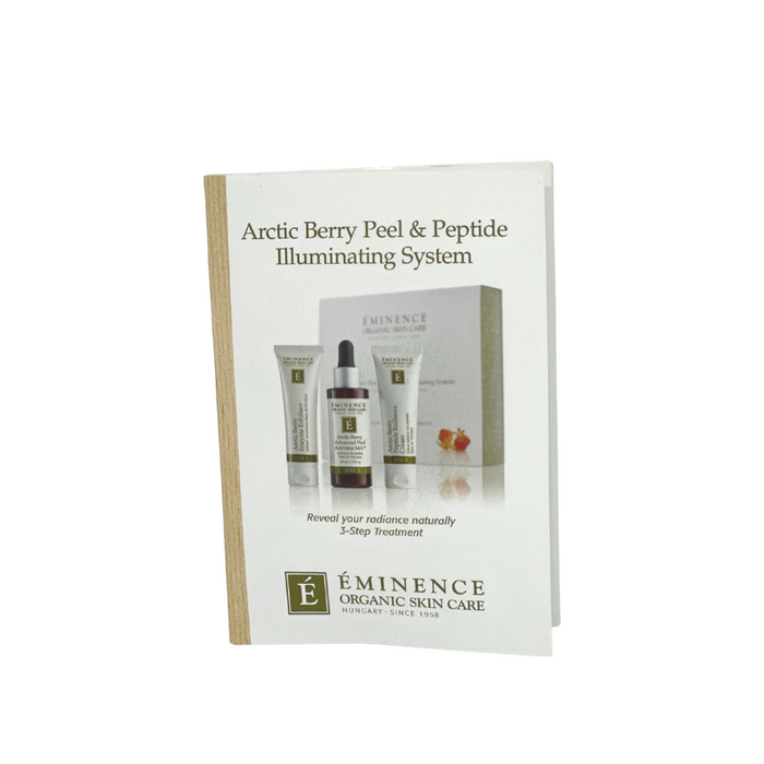 Arctic Berry & Peptide Illuminating System Card Sample