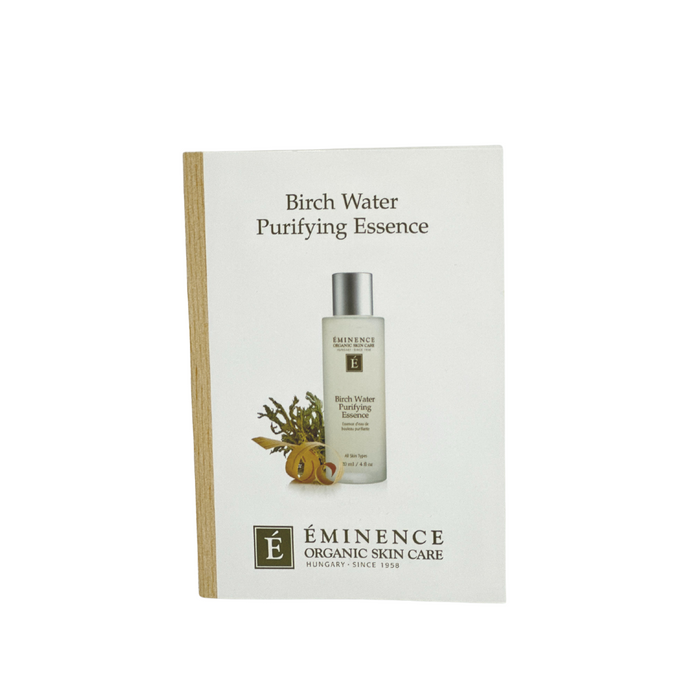 Birch Water Purifying Essence Card Sample