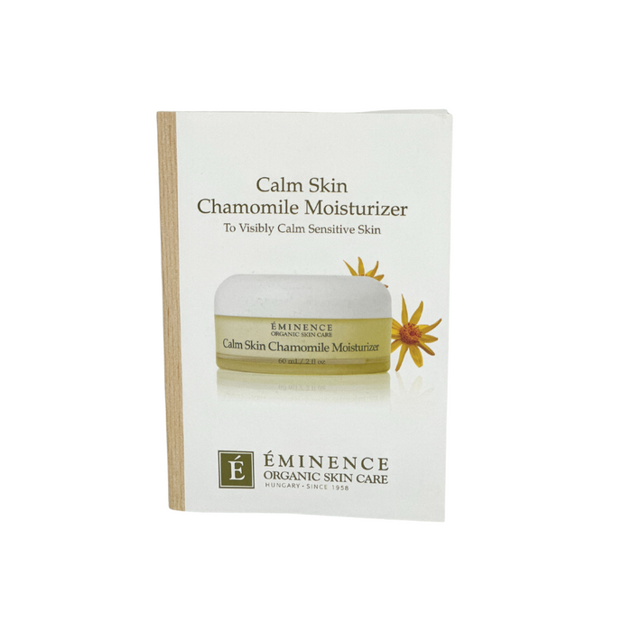 Calm Skin Chamomile Moisturizer Card Sample