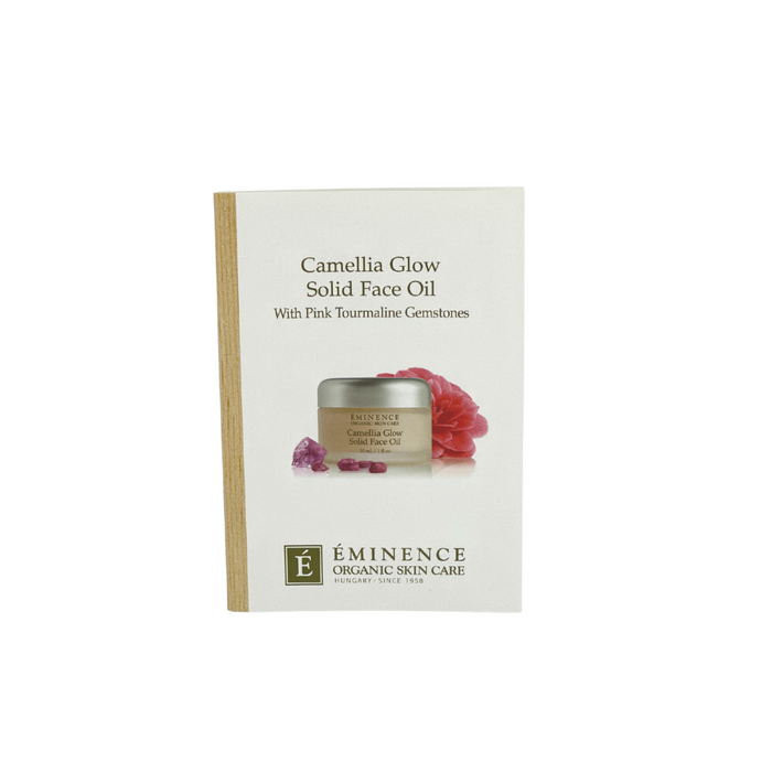 Camellia Glow Solid Face Oil Card Sample