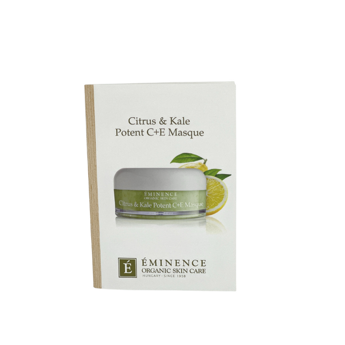 Citrus & Kale Potent C + E Masque Card Sample