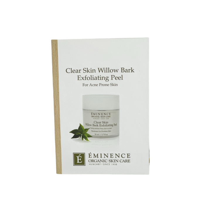 Clear Skin Willow Bark Exfoliating Peel Card Sample