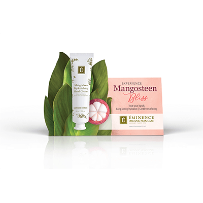 Hand Cream Display Card — Mangosteen Collectie