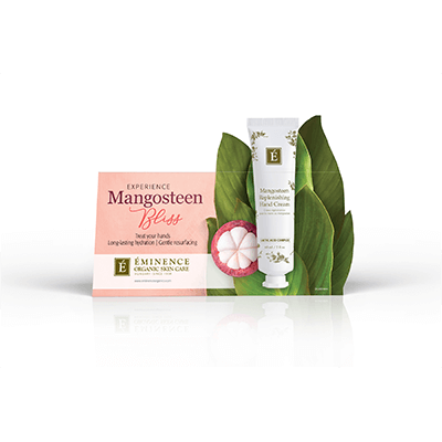 Hand Cream Display Card — Mangosteen Collectie