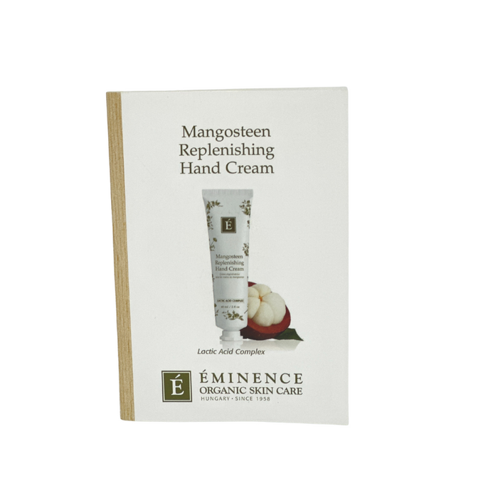 Mangosteen Replenishing Hand Cream Card Sample