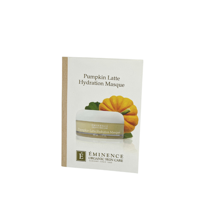 Pumpkin Latte Hydration Masque Card Sample