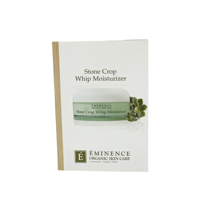 Stone Crop Whip Moisturizer Card Sample