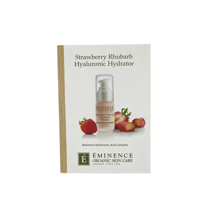 Strawberry Rhubarb Hyaluronic Hydrator Card Sample